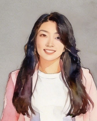 Rita 的水彩肖像